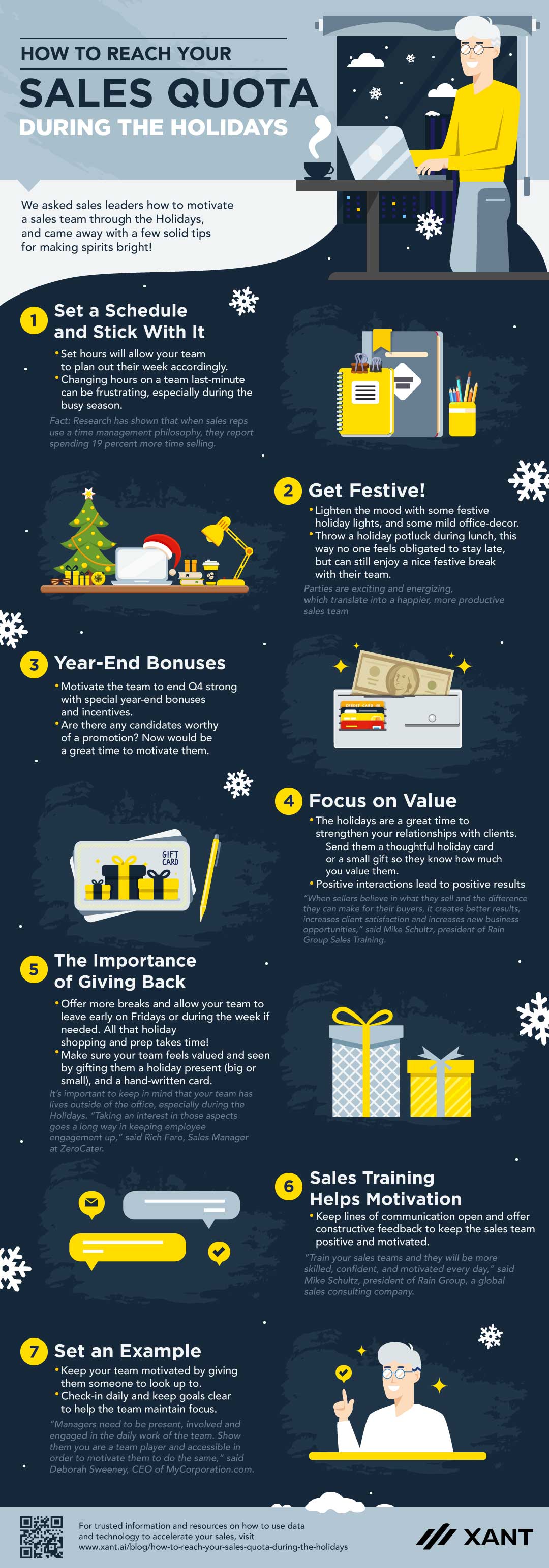 Infographic | How To Reach Your Sales Quota During The Holidays [INFOGRAPHIC]