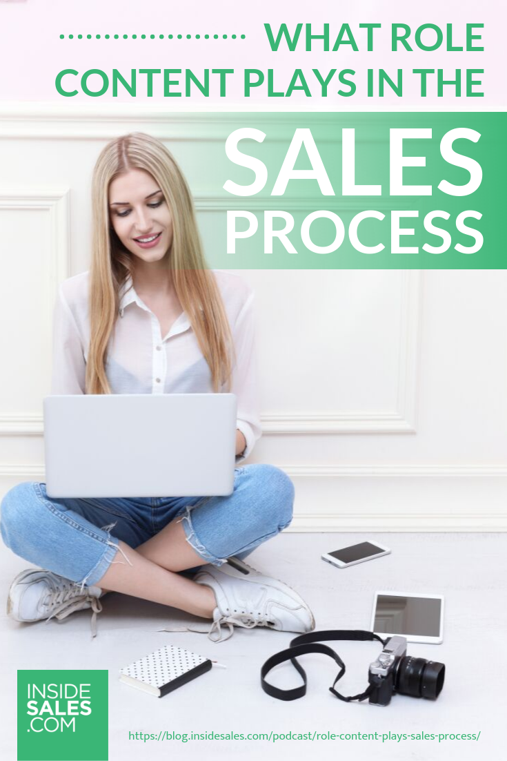 What Role Content Plays In The Sales Process https://resources.insidesales.com/blog/podcast/role-content-plays-sales-process/